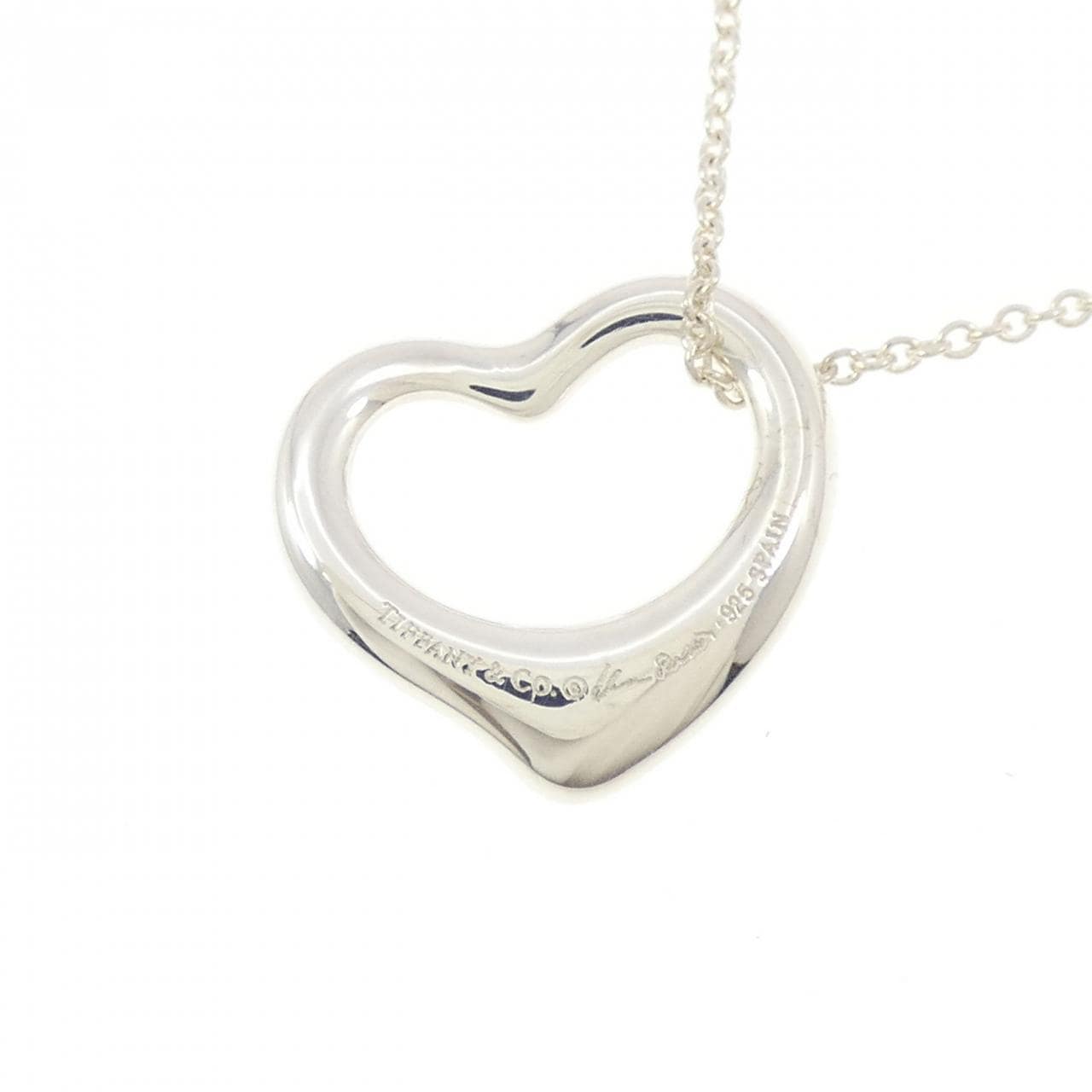 ティファニー オープンハート ネックレス