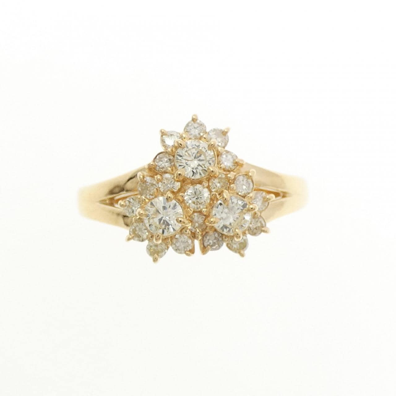 K18YG ダイヤモンド リング 0.50CT