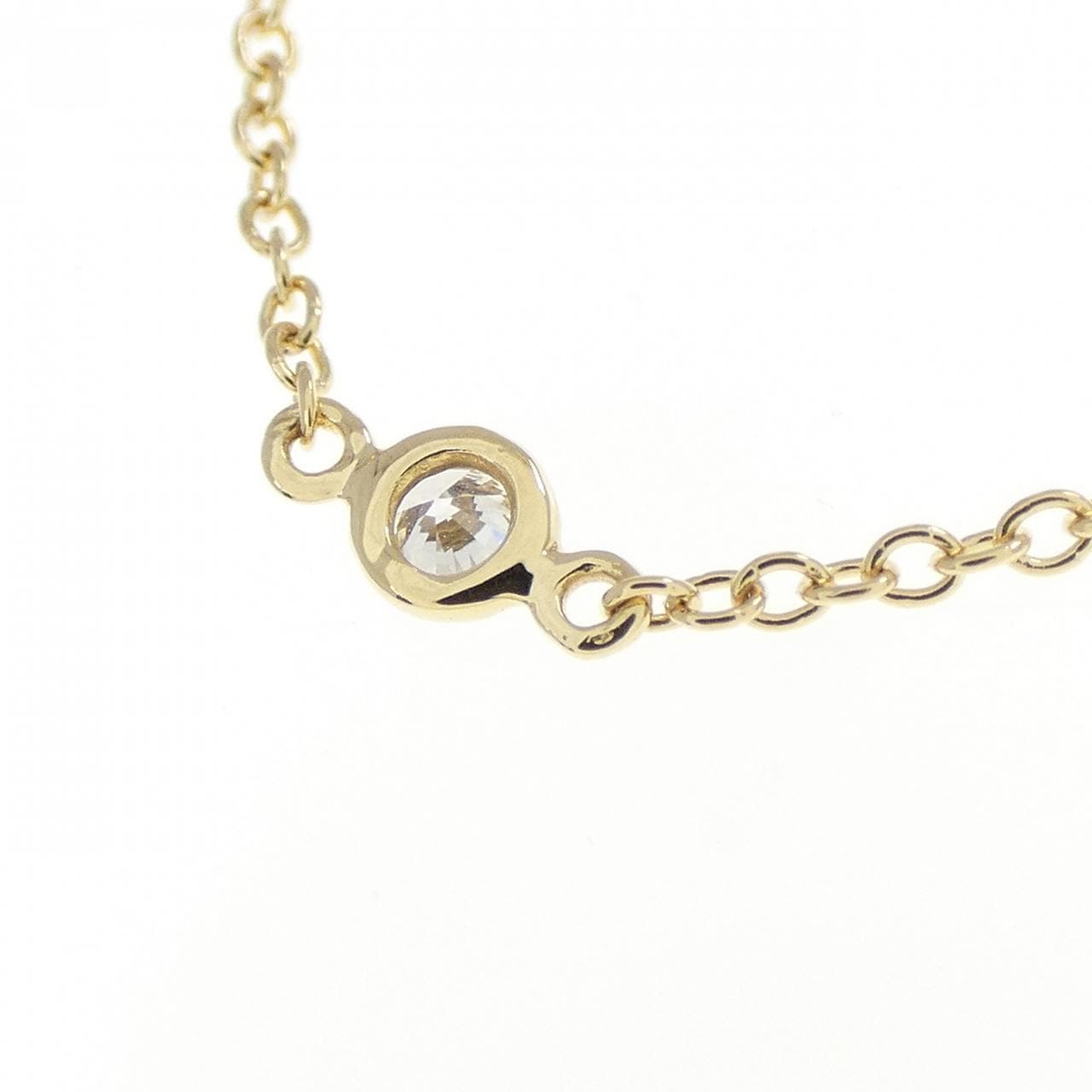 K18YG ダイヤモンド ネックレス 0.35CT