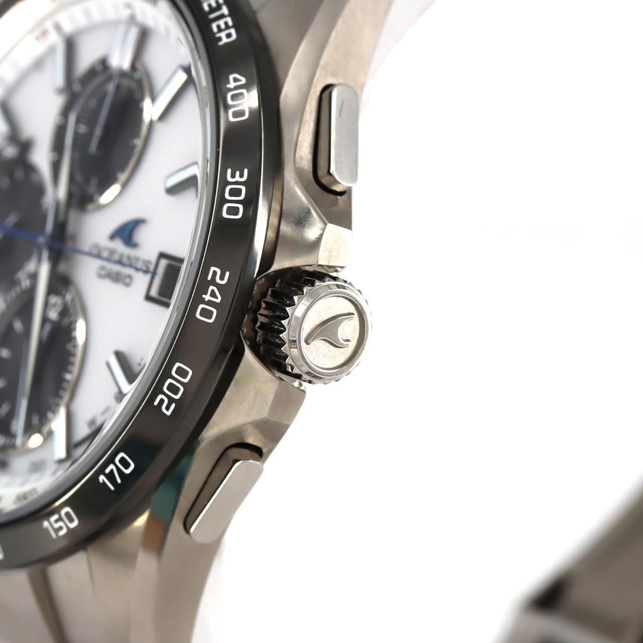 カシオ オシアナス 電波時計 OCW-T2600J-7AJF TI ソーラークォーツ