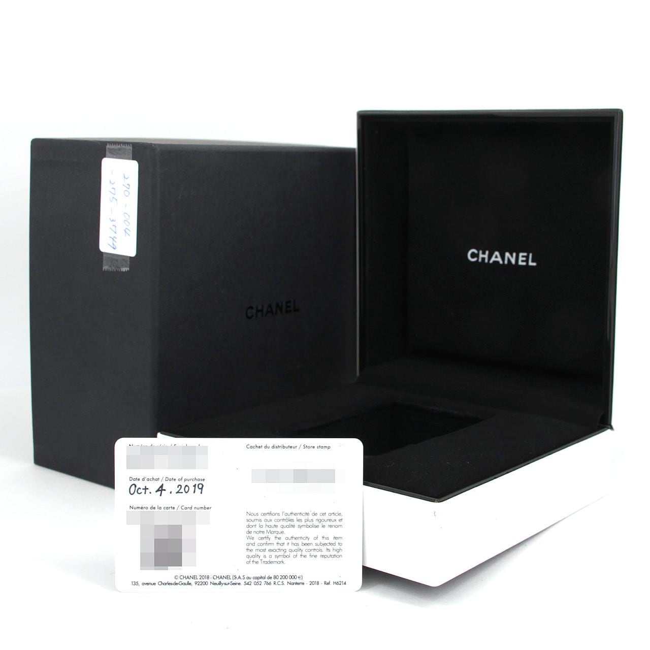 シャネル J12 38mmセラミック H0685 セラミック 自動巻