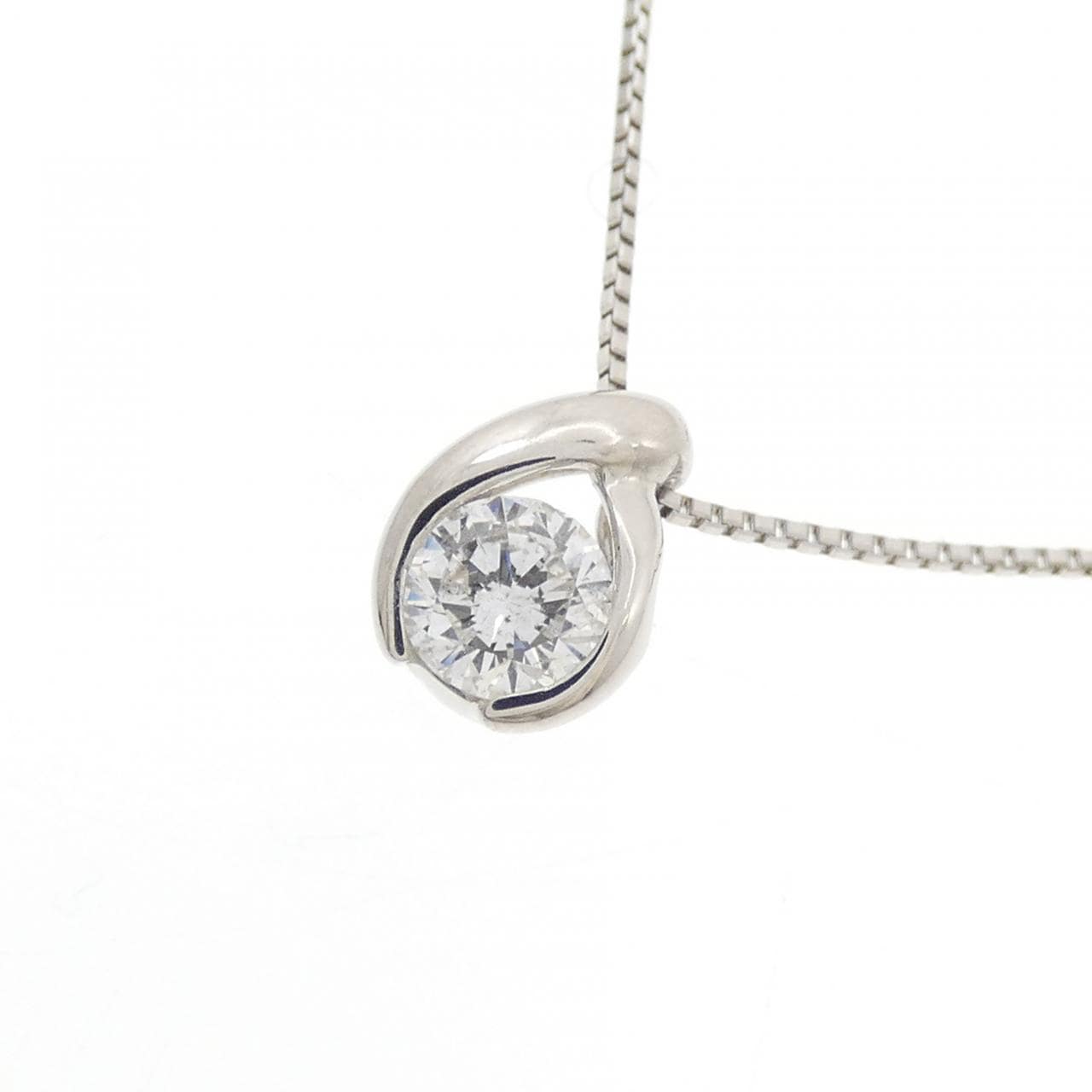PT900/PT850 ダイヤモンド ネックレス 0.20CT