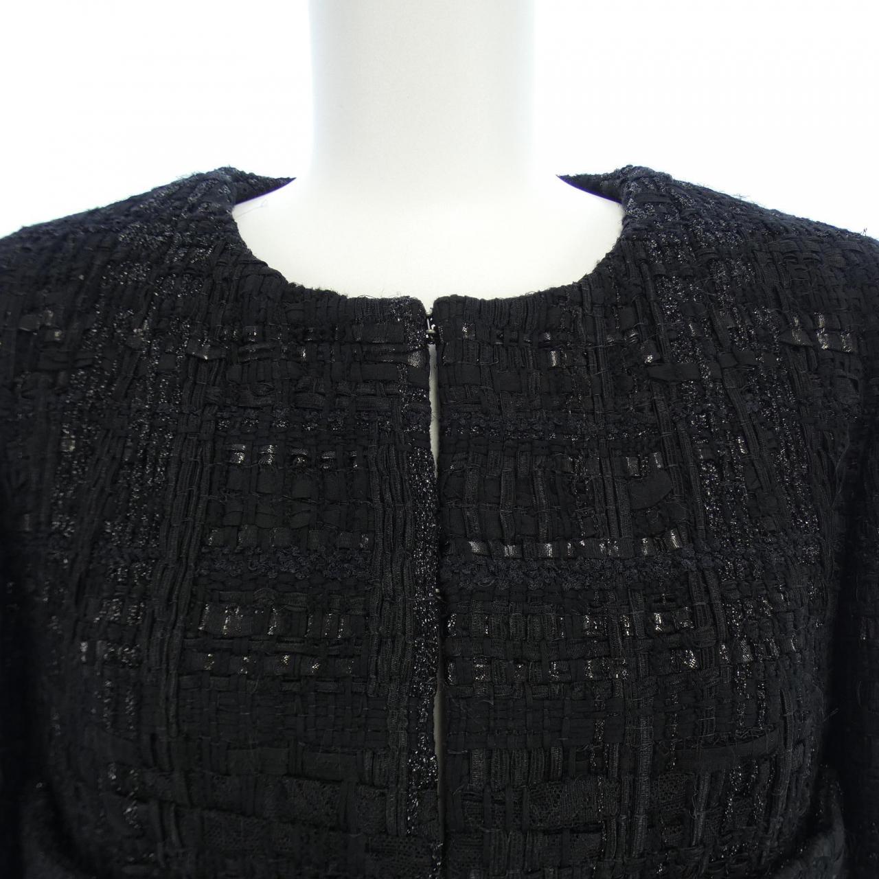 シャネル CHANEL ノーカラージャケット