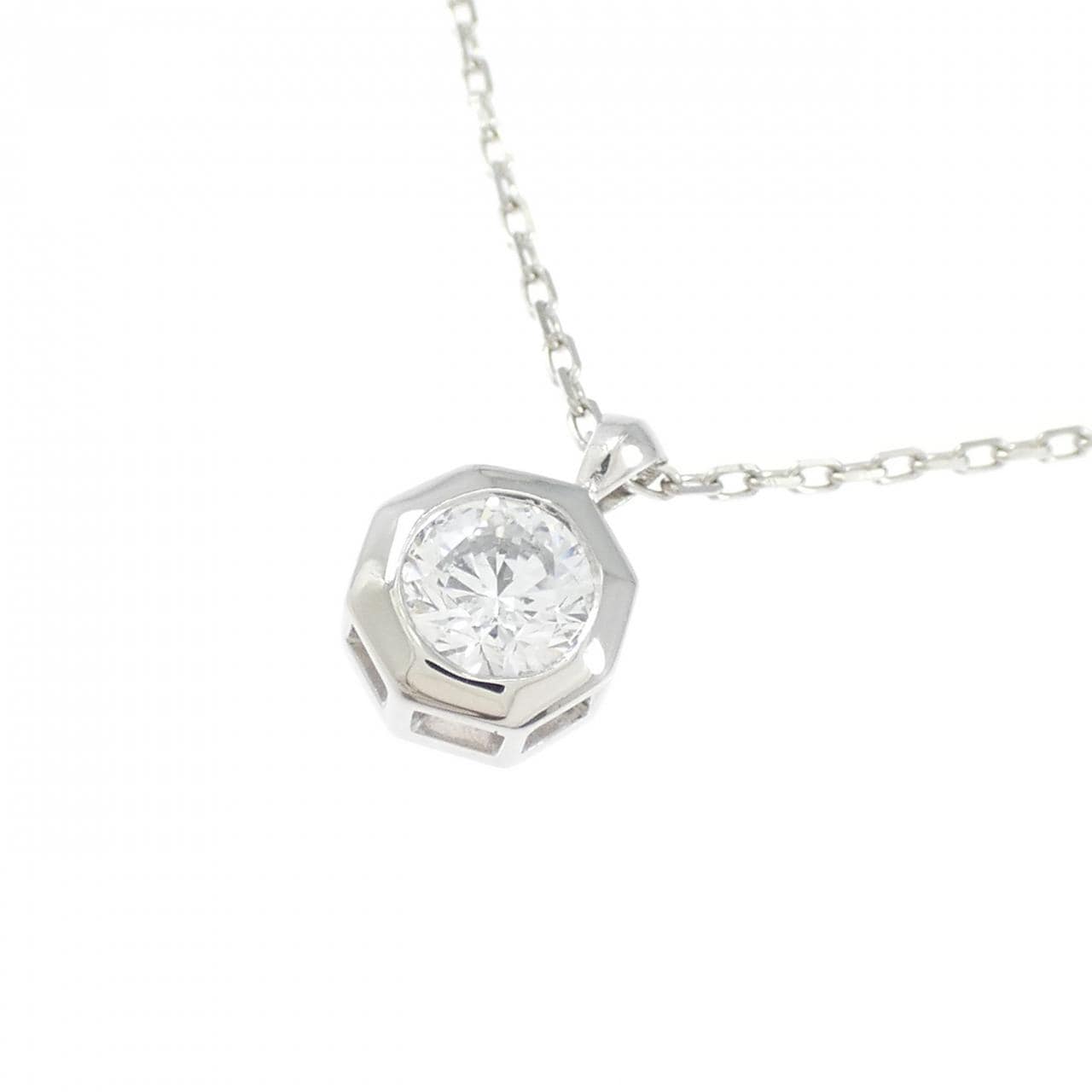 PT900/PT850 ダイヤモンド ネックレス 0.425CT