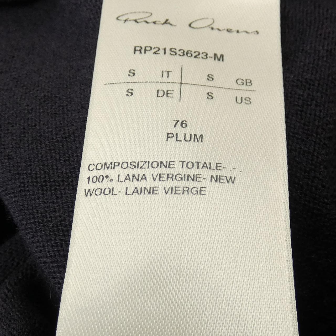 リックオウエンス Rick owens ニット