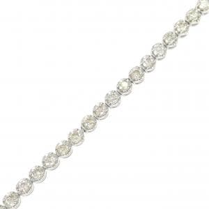 PT950 ダイヤモンド ブレスレット 2.00CT