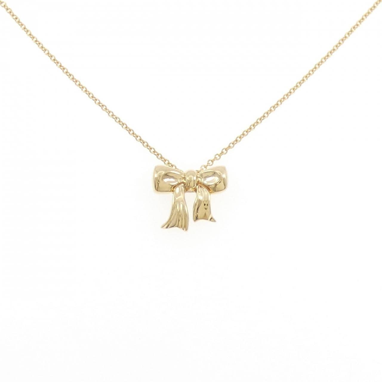 ティファニー ブルーボックスボウ ネックレス