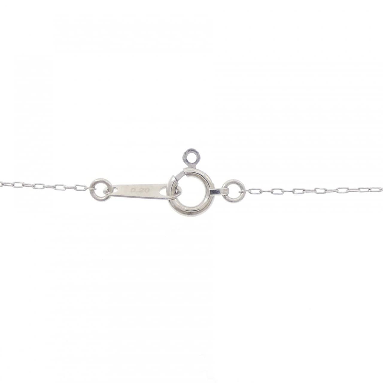 PT850 ソリティア ダイヤモンド ネックレス 0.20CT