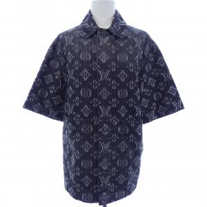ルイヴィトン LOUIS VUITTON モノグラムショートスリーブシャンブレーシャツ HPS73WARS S／Sシャツ