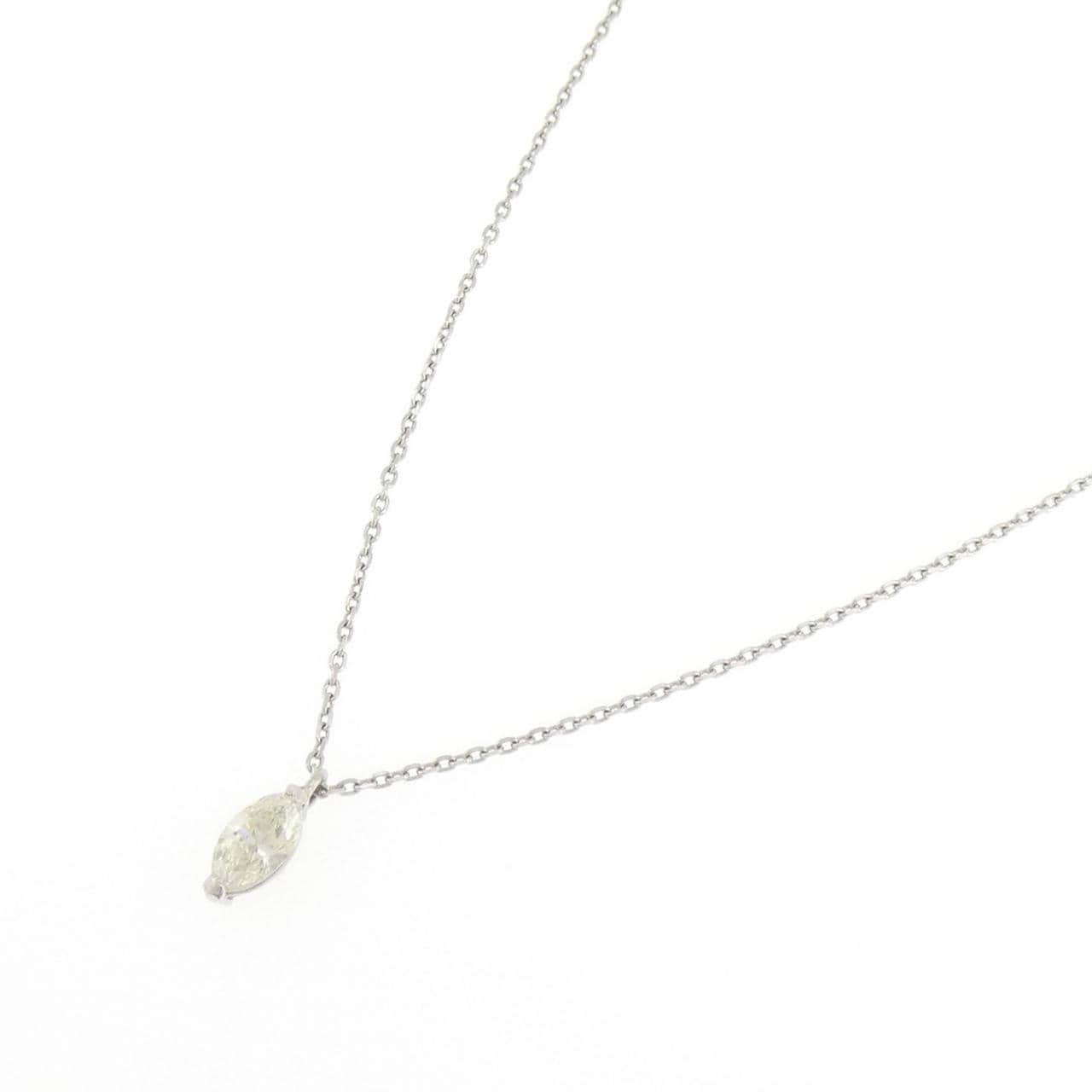 PT900/PT850 ダイヤモンド ネックレス 0.37CT