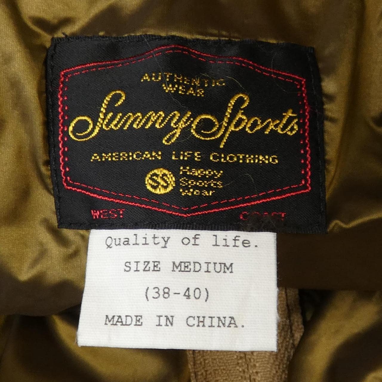 サニースポーツ SUNNY SPORTS ジャケット