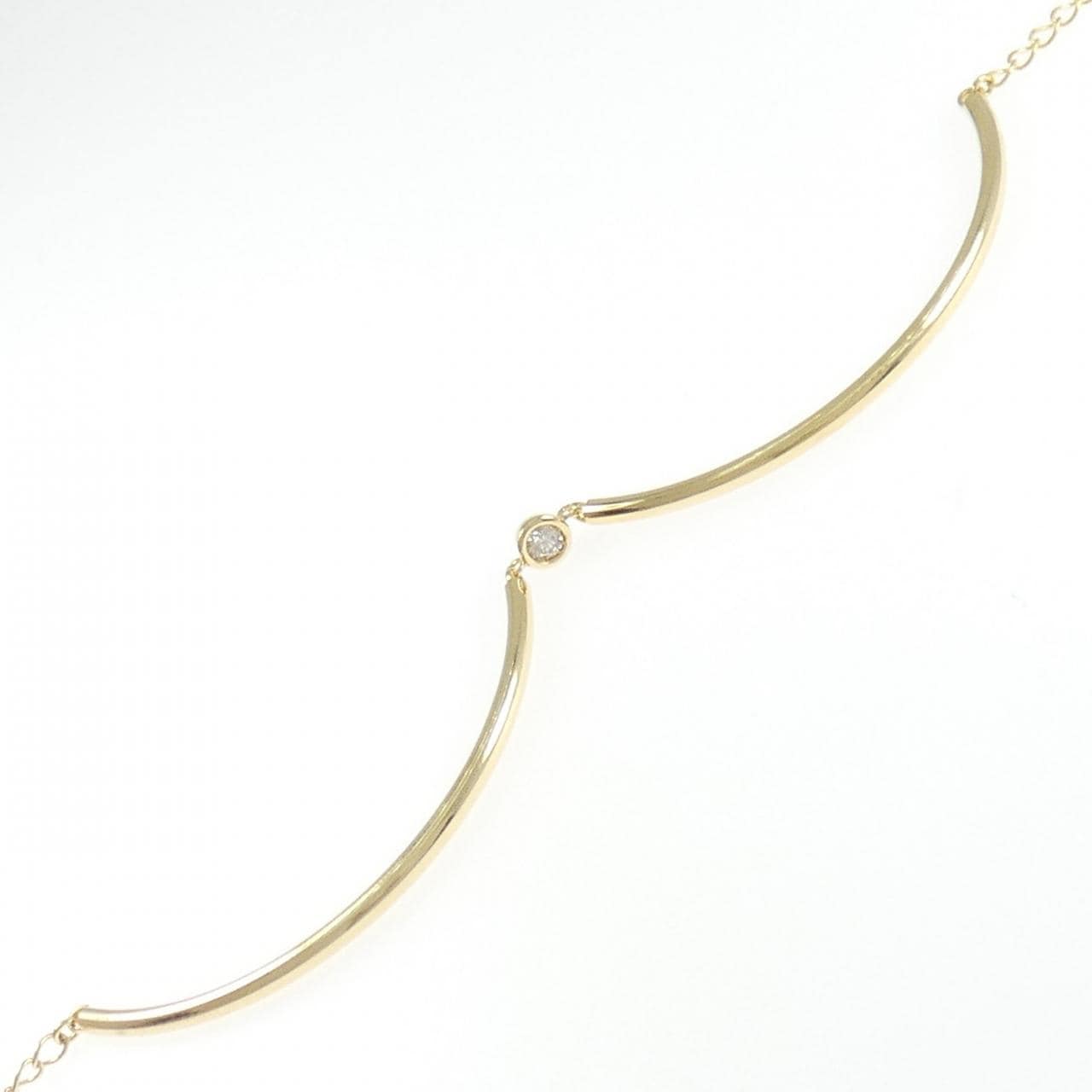 K18YG ダイヤモンド ブレスレット 0.08CT