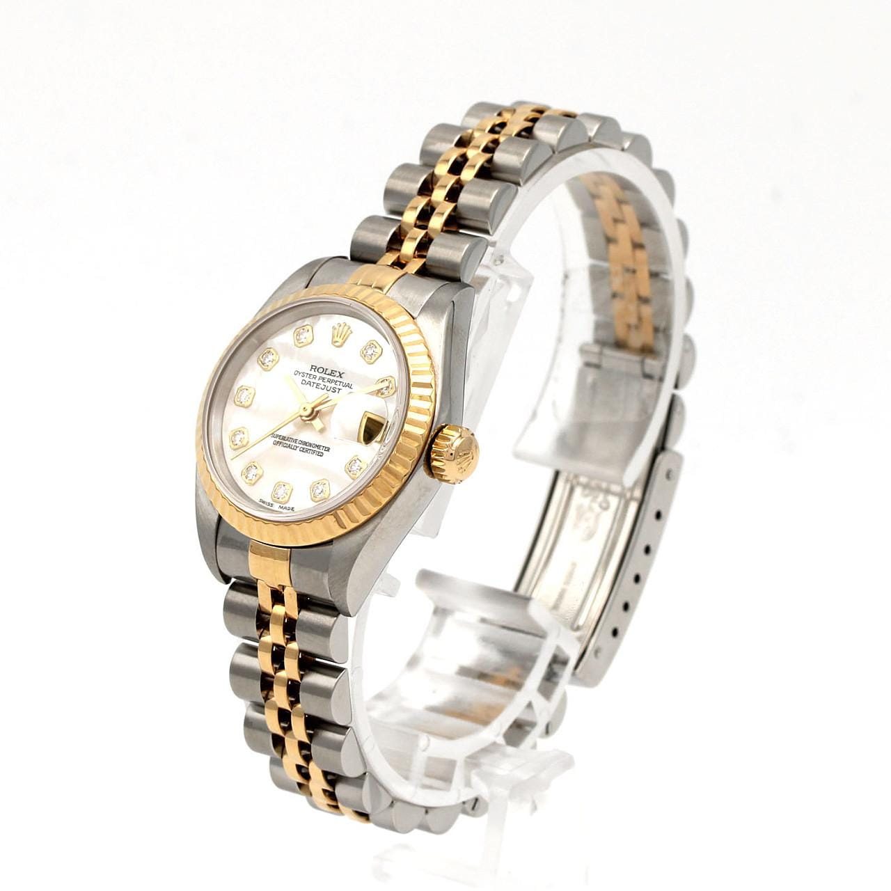 ロレックス デイトジャスト 79173NG SSxYG 自動巻 Y番