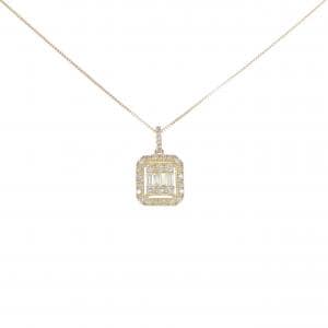 【新品】K18YG ダイヤモンド ネックレス 0.45CT