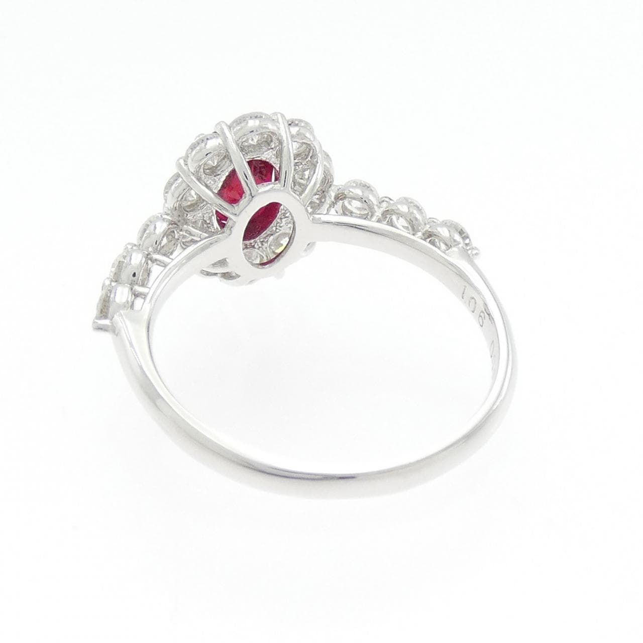 PT900 ルビー リング 1.06CT ビルマ産