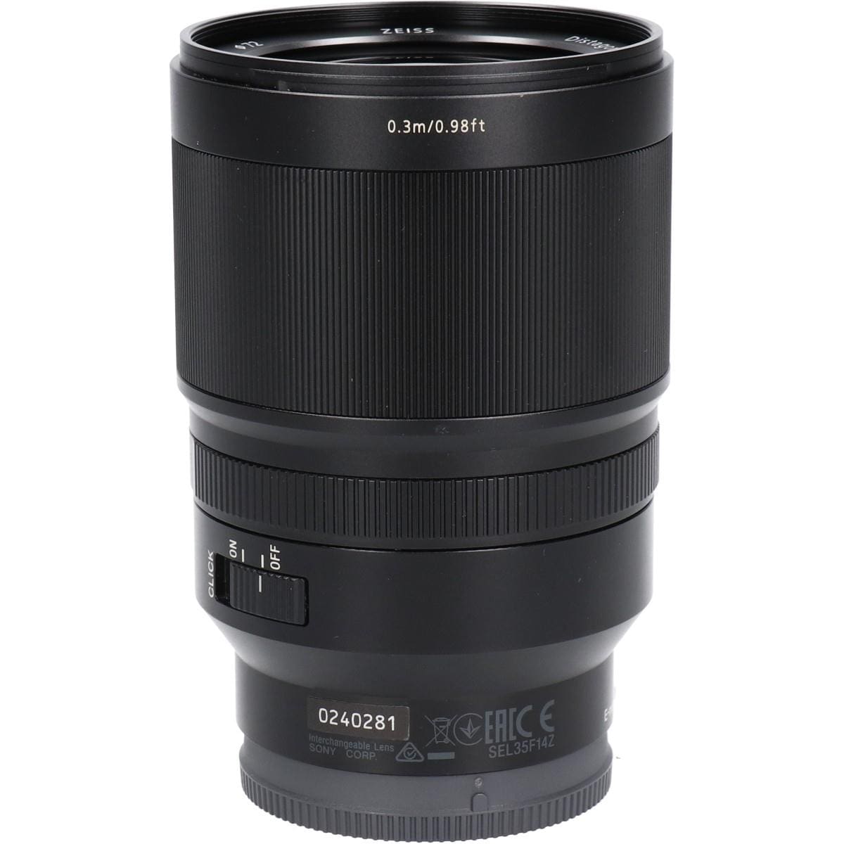 ＦＥ３５ｍｍ　Ｆ１．４ＺＡ（ＳＥＬ３５Ｆ１４Ｚ）