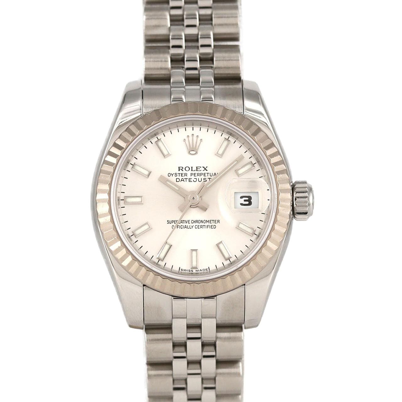 ロレックス デイトジャスト 179174 SSxWG 自動巻 D番