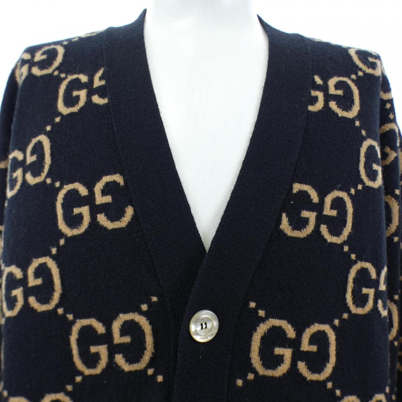 グッチ GUCCI GGパターン　GGウールジャガードカーディガン 694758 XKCC5 カーディガン