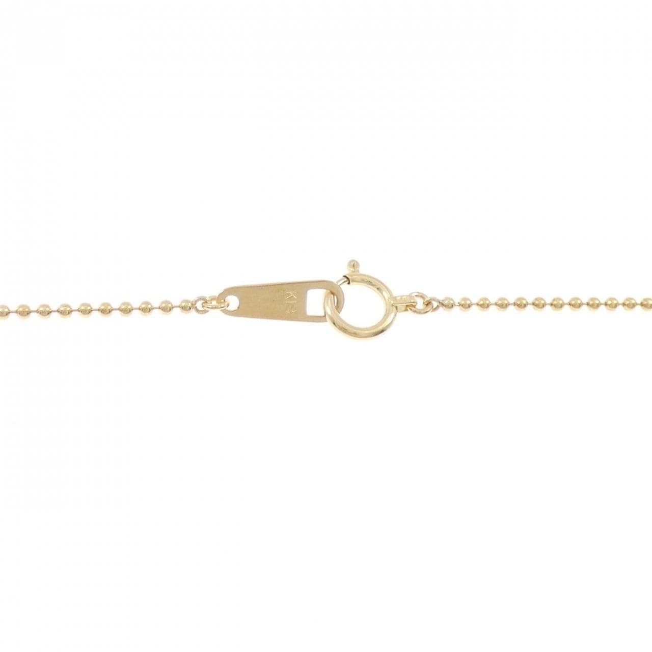 K18YG サファイヤ ネックレス 0.12CT