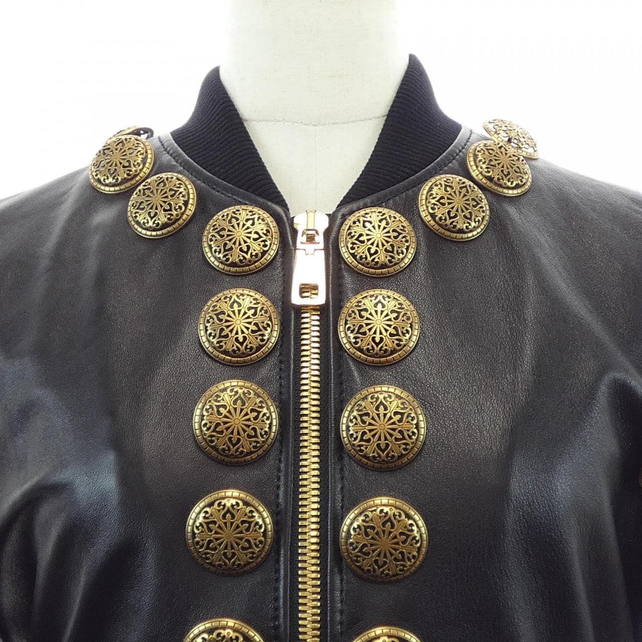 ドルチェアンドガッバーナ DOLCE&GABBANA F9H74Z レザージャケット