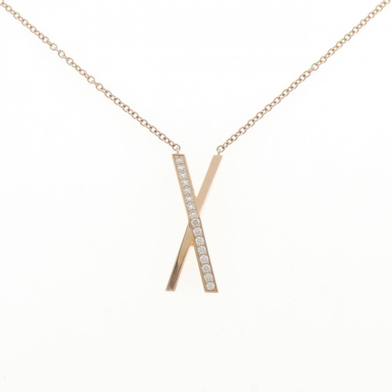 ティファニー アトラス X ラージ ネックレス 0.19CT