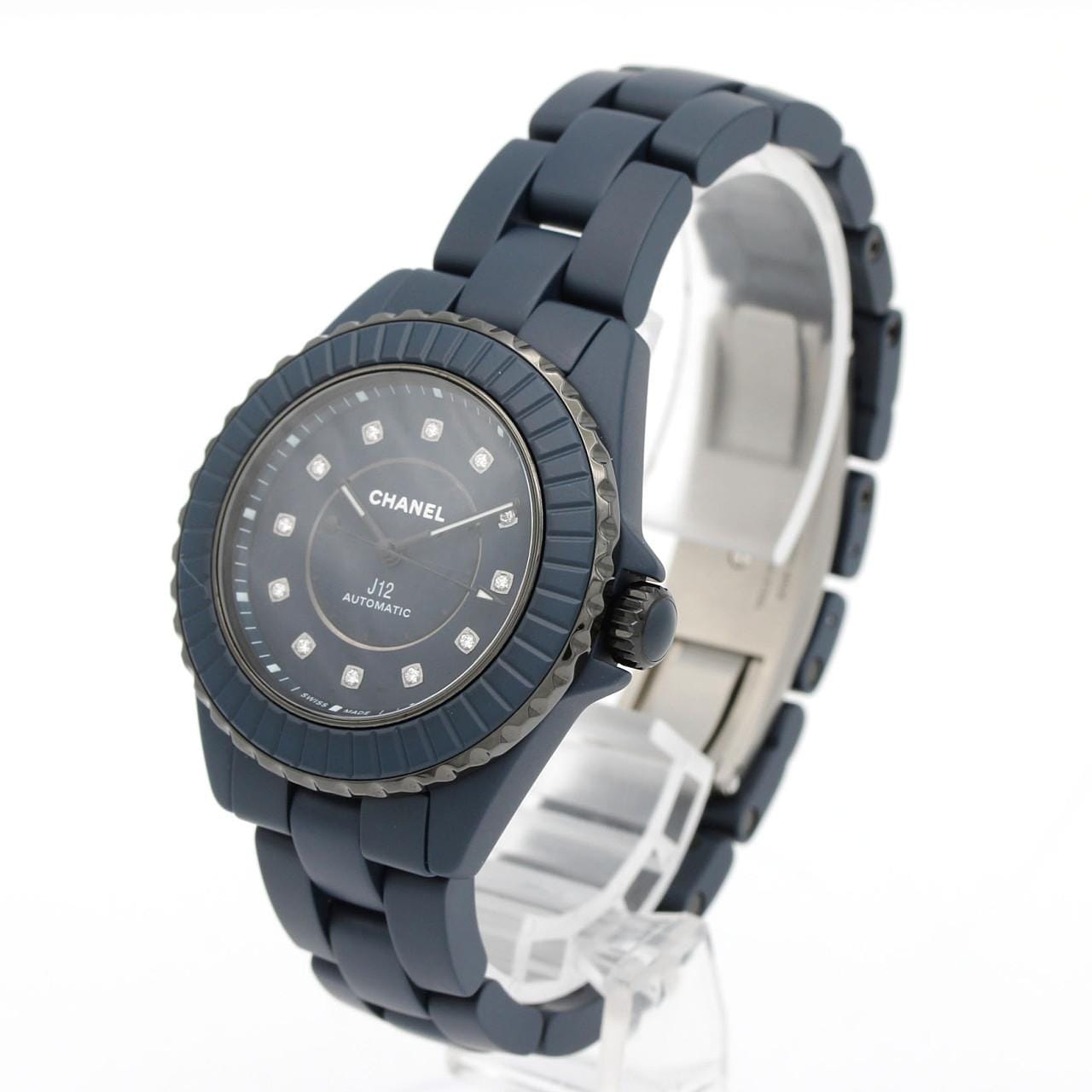 シャネル J12BLEU キャリバー12.2 33mm･12P H9657 セラミック 自動巻