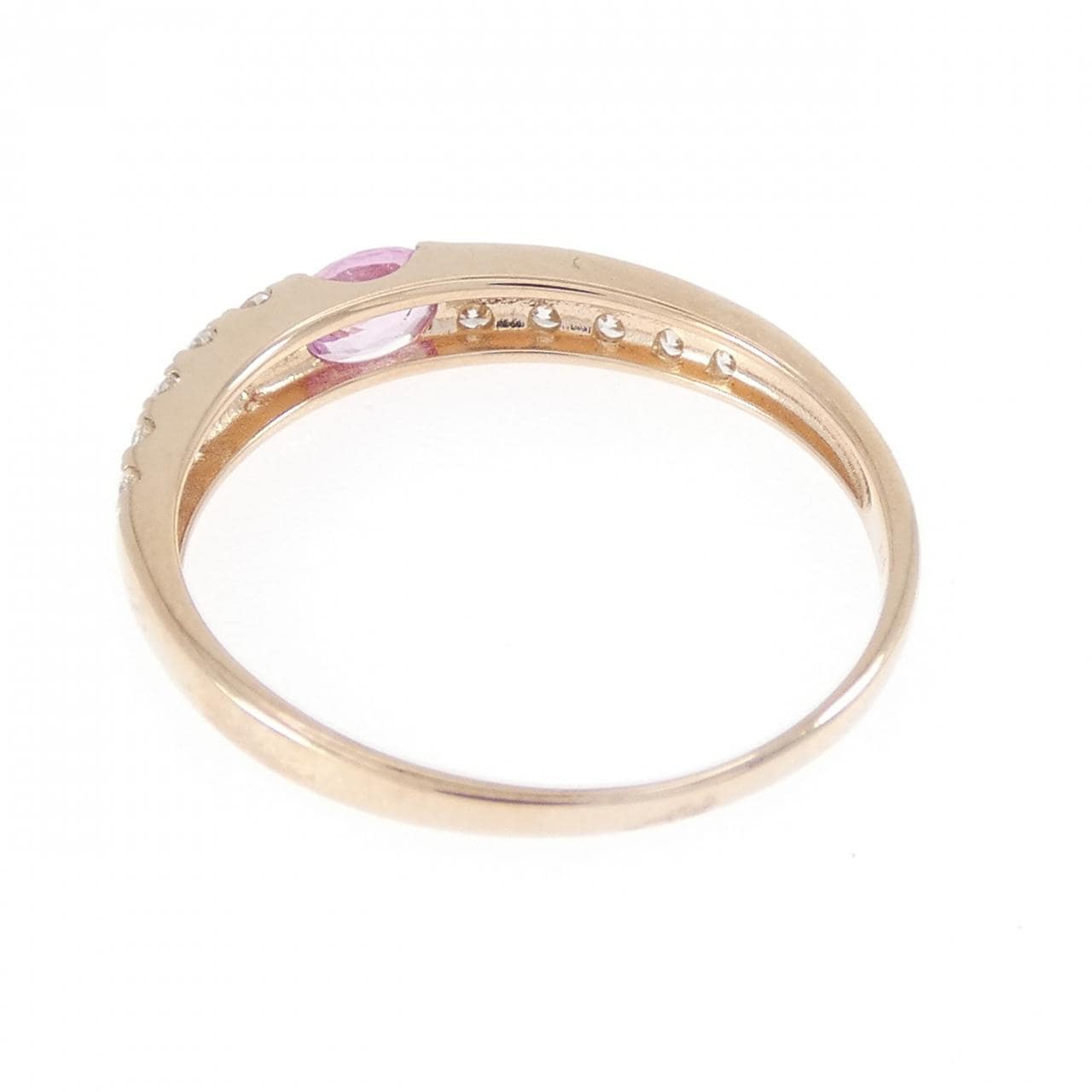 K18PG サファイヤ リング 0.248CT
