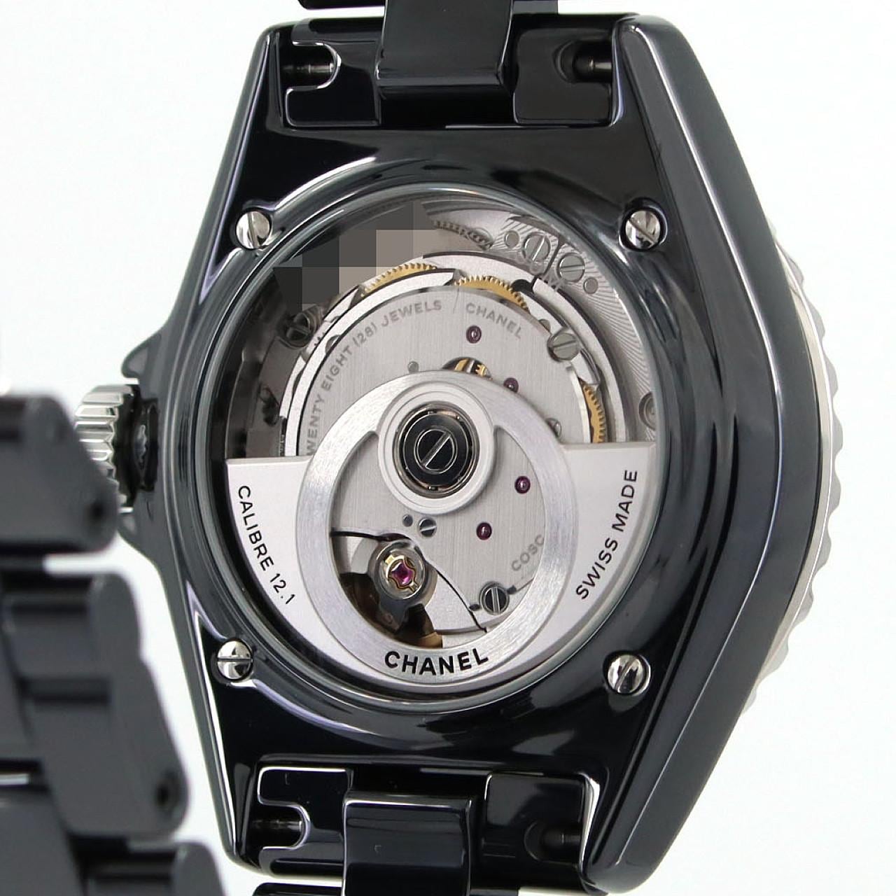 シャネル J12 キャリバー12.1 38mmセラミック H5697 セラミック 自動巻