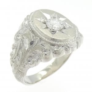 PT900 ダイヤモンド リング 0.37CT