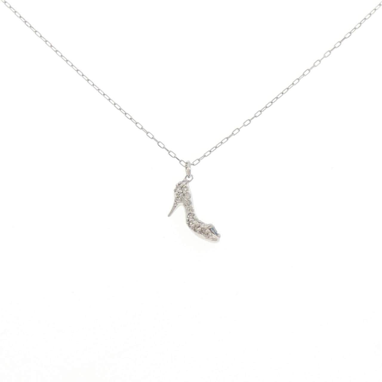 PT900/PT850 ハイヒール ブルートパーズ ネックレス