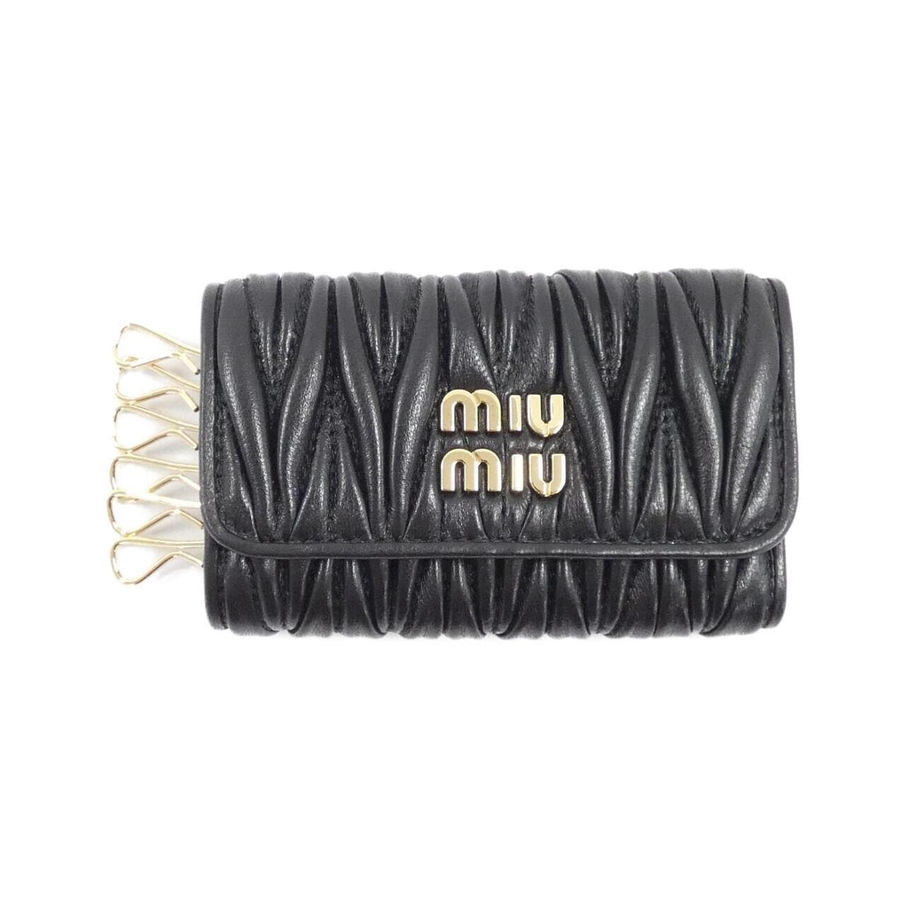 コメ兵｜【新品】ミュウミュウ 5PG222 キーケース｜MIU MIU｜ブランド財布・小物｜キーケース ・キーホルダー｜【公式】日本最大級のリユースデパートKOMEHYO