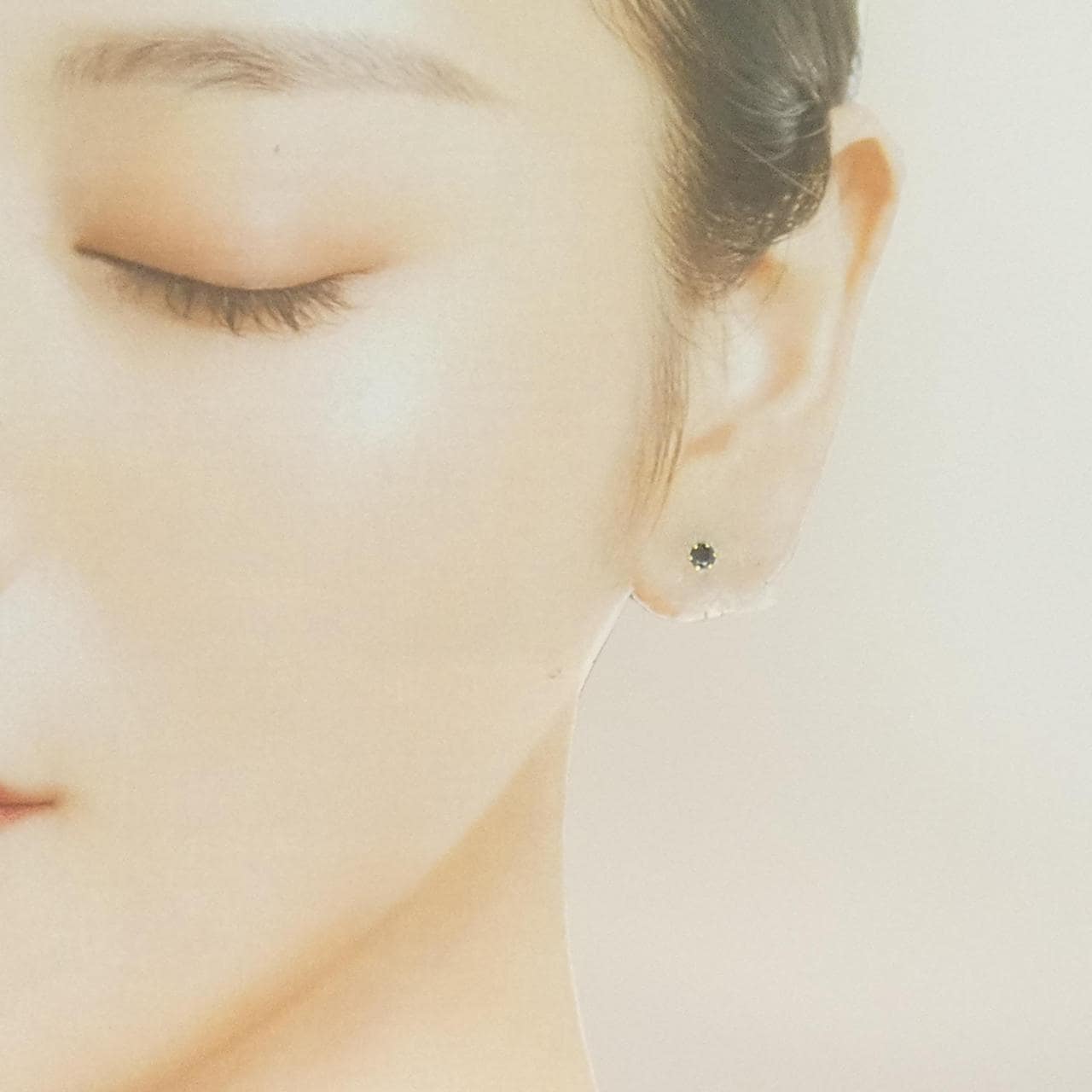 K18YG ダイヤモンド ピアス 0.3CT