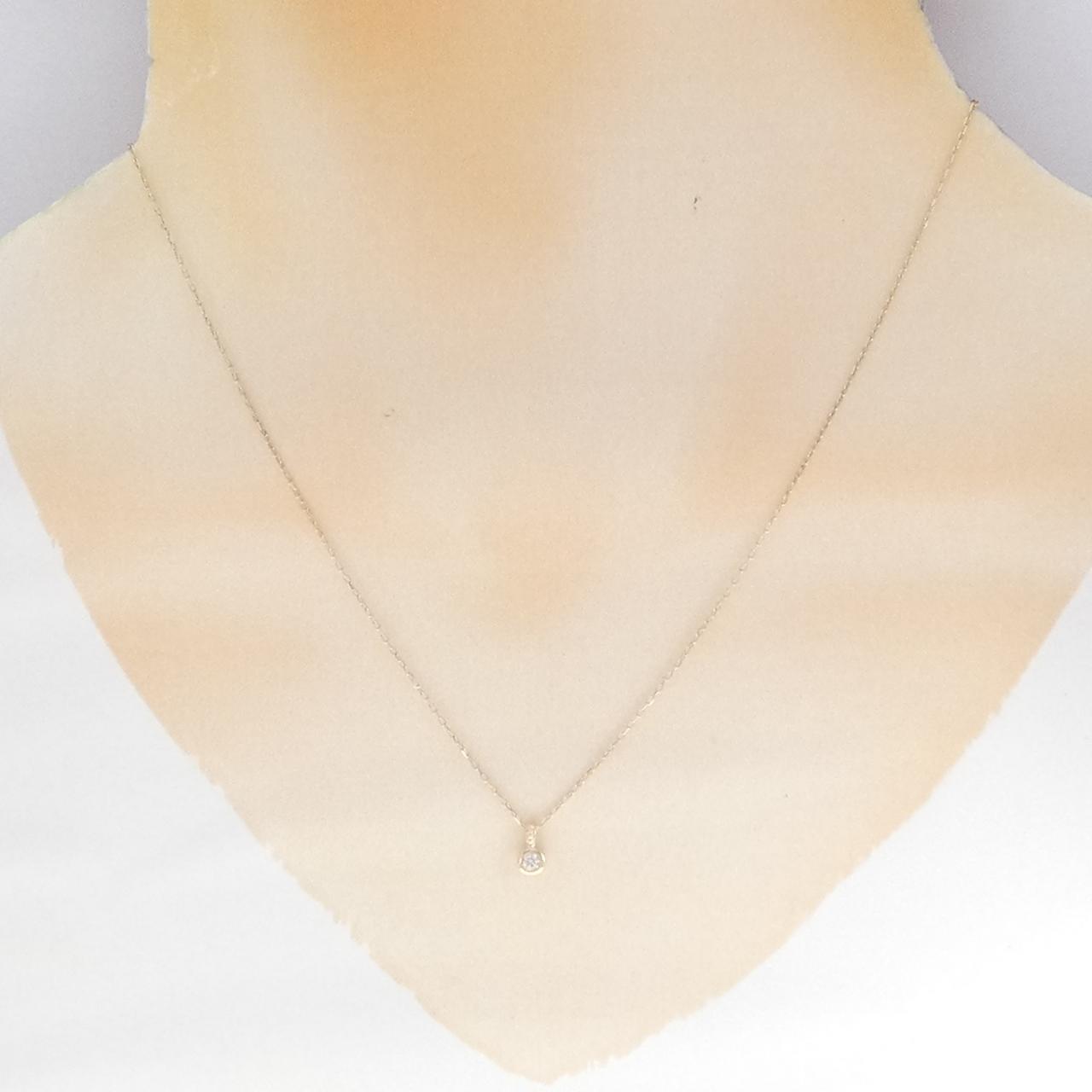 K10YG ダイヤモンド ネックレス 0.05CT
