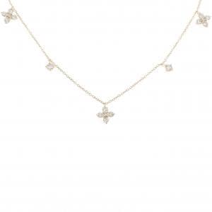 K18PG ダイヤモンド ネックレス 0.50CT