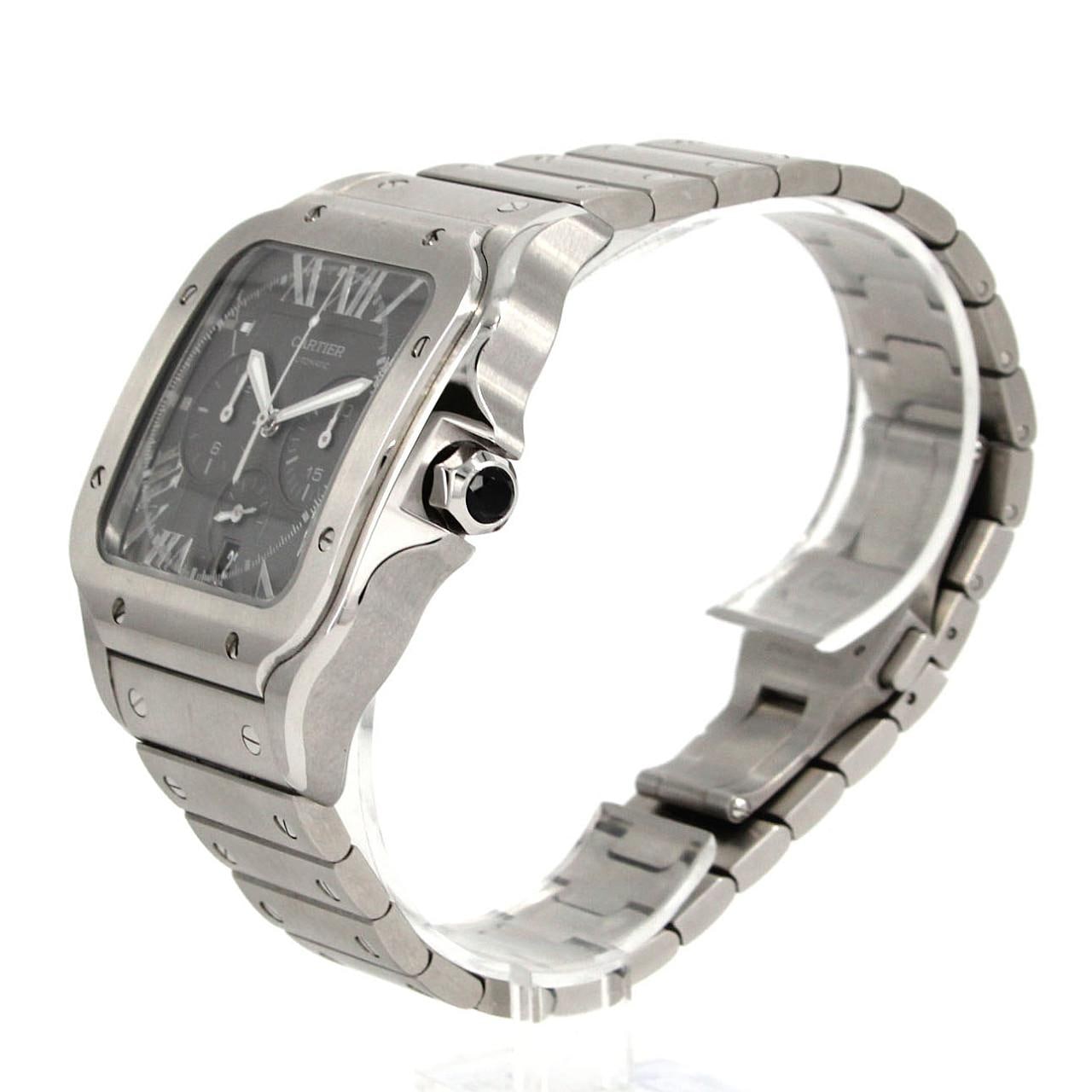 カルティエ サントス･ドゥ･カルティエクロノグラフ XL JAPAN LTD WSSA0078 SS 自動巻