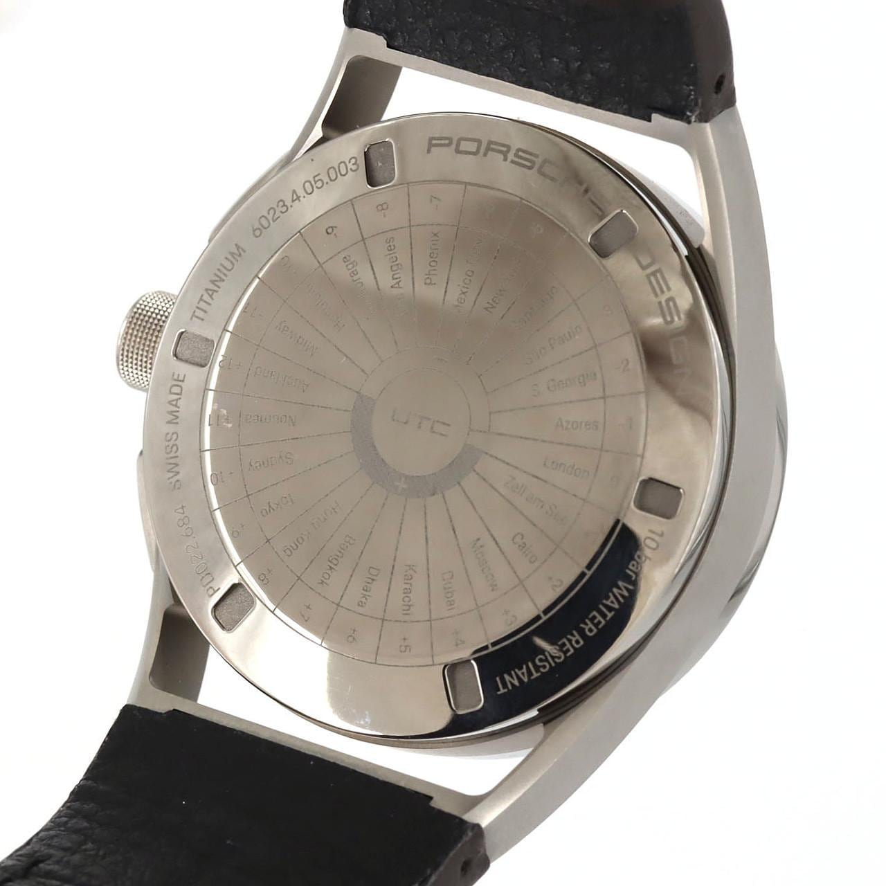 ポルシェ･デザイン 1919グローブタイマーUTC TI 6023.4.05.003.07.2 TI 自動巻