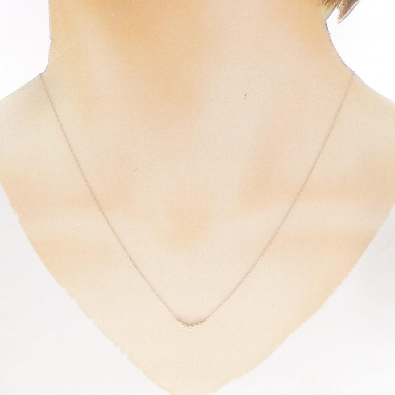 K10PG ダイヤモンド ネックレス 0.03CT