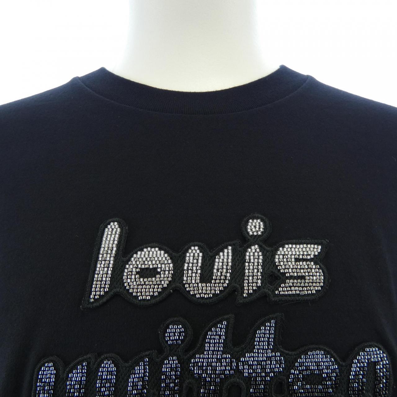 ルイヴィトン LOUIS VUITTON ビーズエンブロイダードコットンTシャツ HPY86WNPG Tシャツ