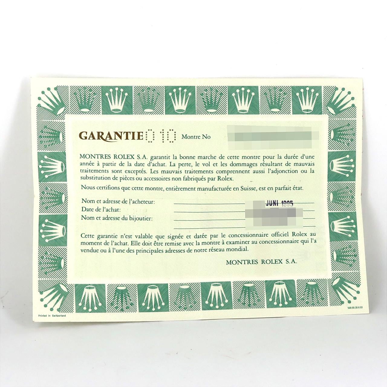 【ノーメンテナンス特価】ロレックス チェリーニ YG 5112/8 YG 手巻 N番