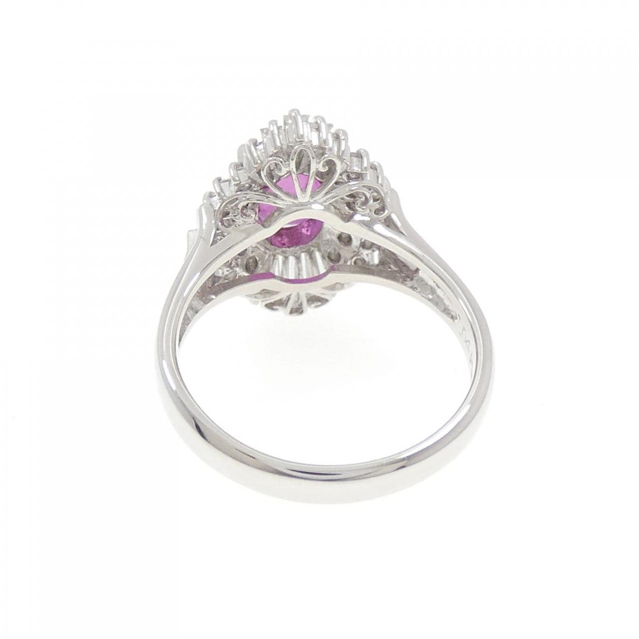 PT900 ルビー リング 1.04CT