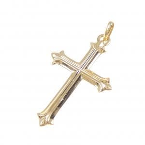 K18YG クロス ペンダント
