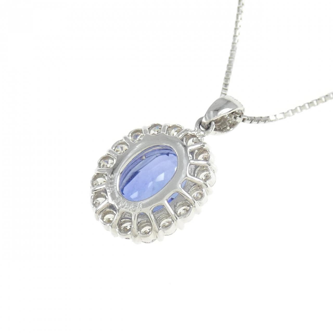 [Remake] PT Unheated Sapphire Necklace 3.14CT Made in Burma
