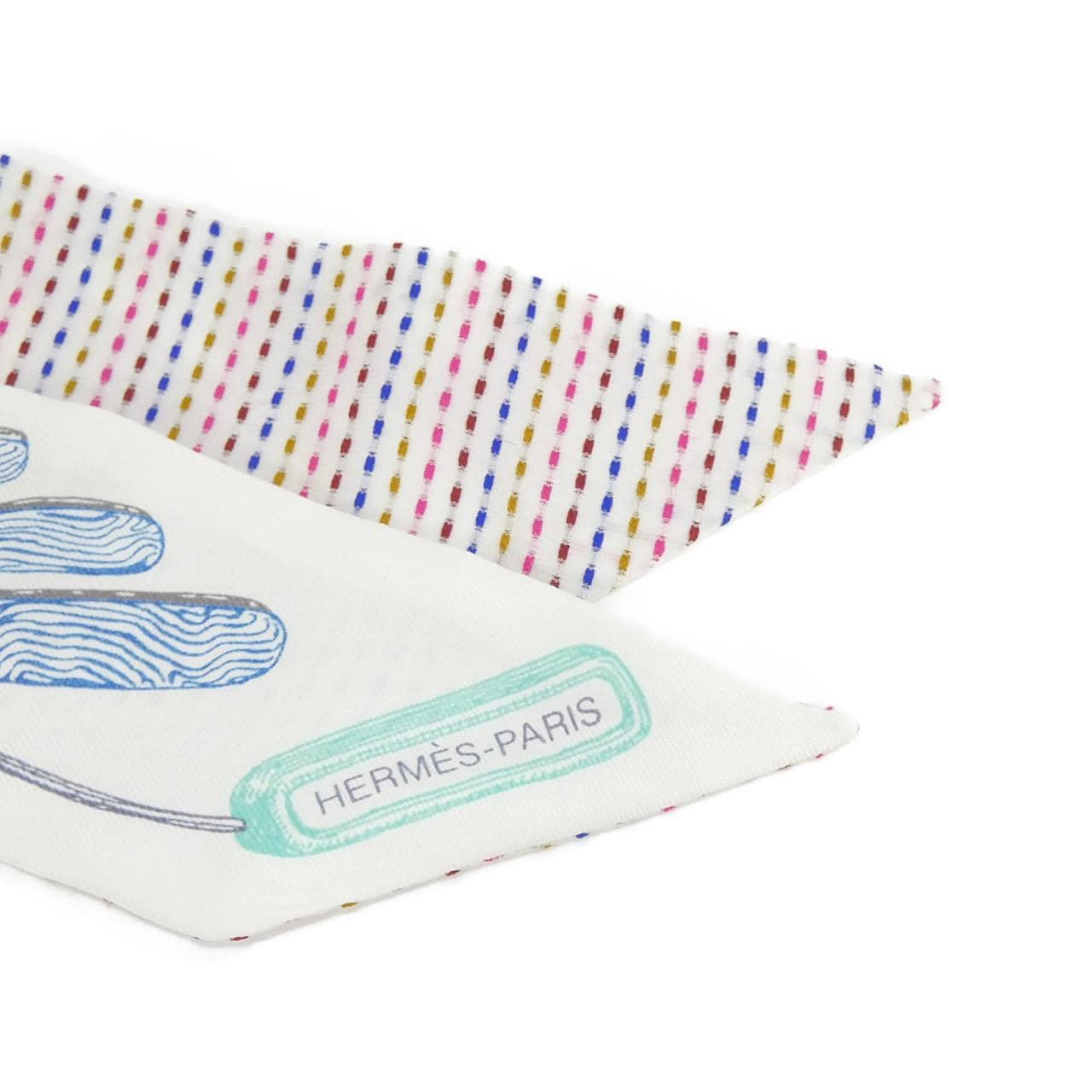 エルメス CHEVALOSCOPE NEON ツイリー 853954S スカーフ