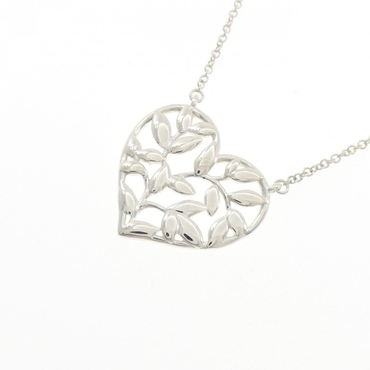 ティファニー オリーブリーフ ネックレス