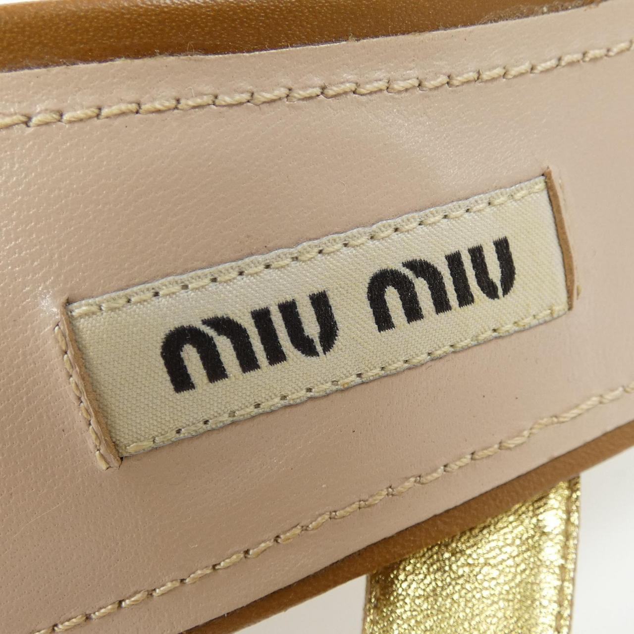 ミュウミュウ MIU MIU パンプス