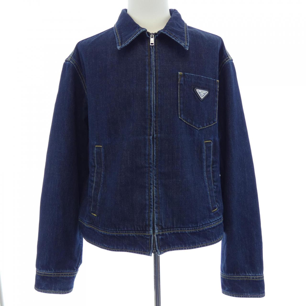 プラダ PRADA トライアングルロゴ GEB211 S212 109J デニムジャケット