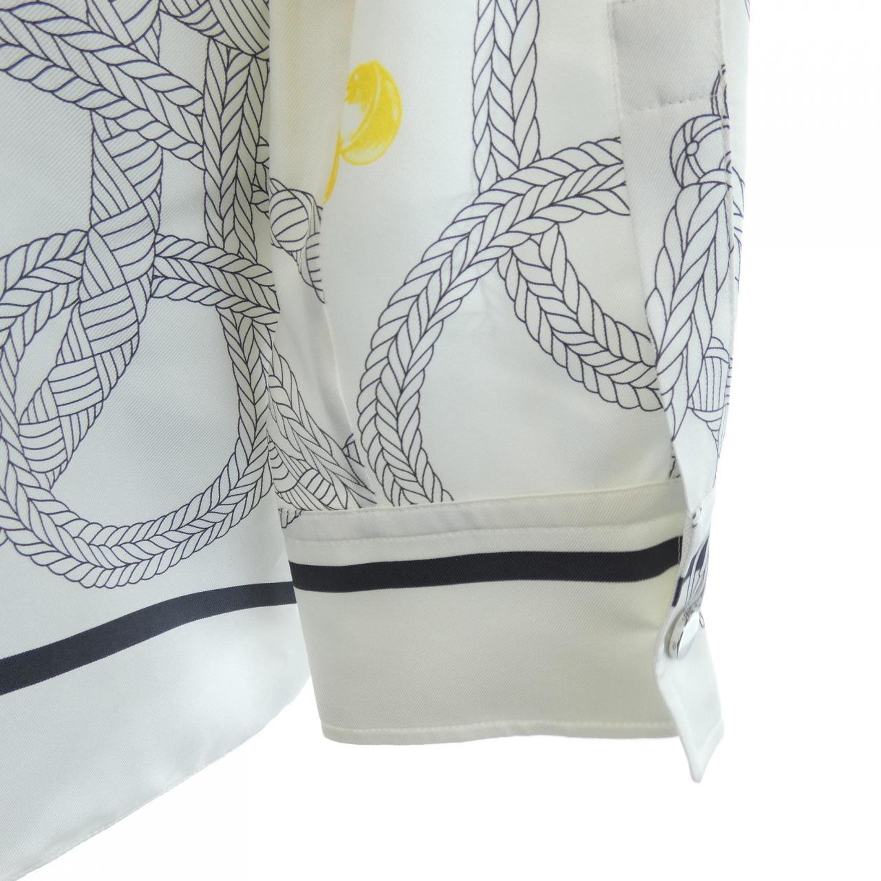 エルメス HERMES クルードセル パルフロワリミックス 5H0628DL シャツ