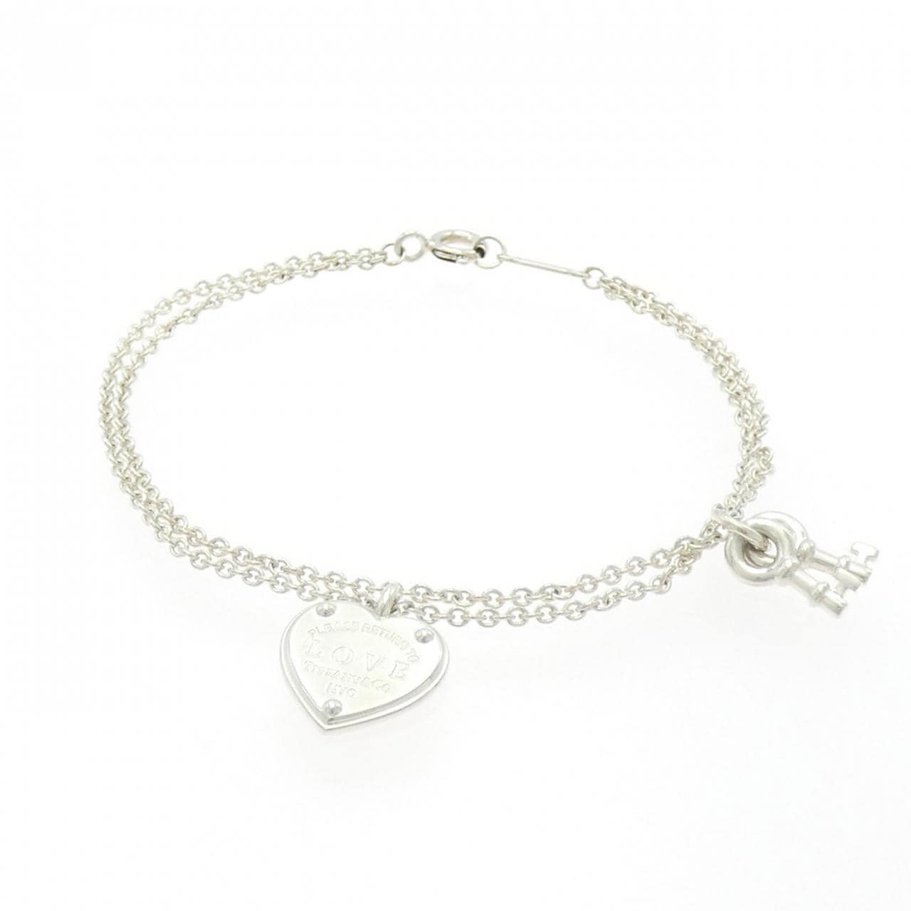 ティファニー リターン トゥ ティファニー ハート タグ キー ブレスレット