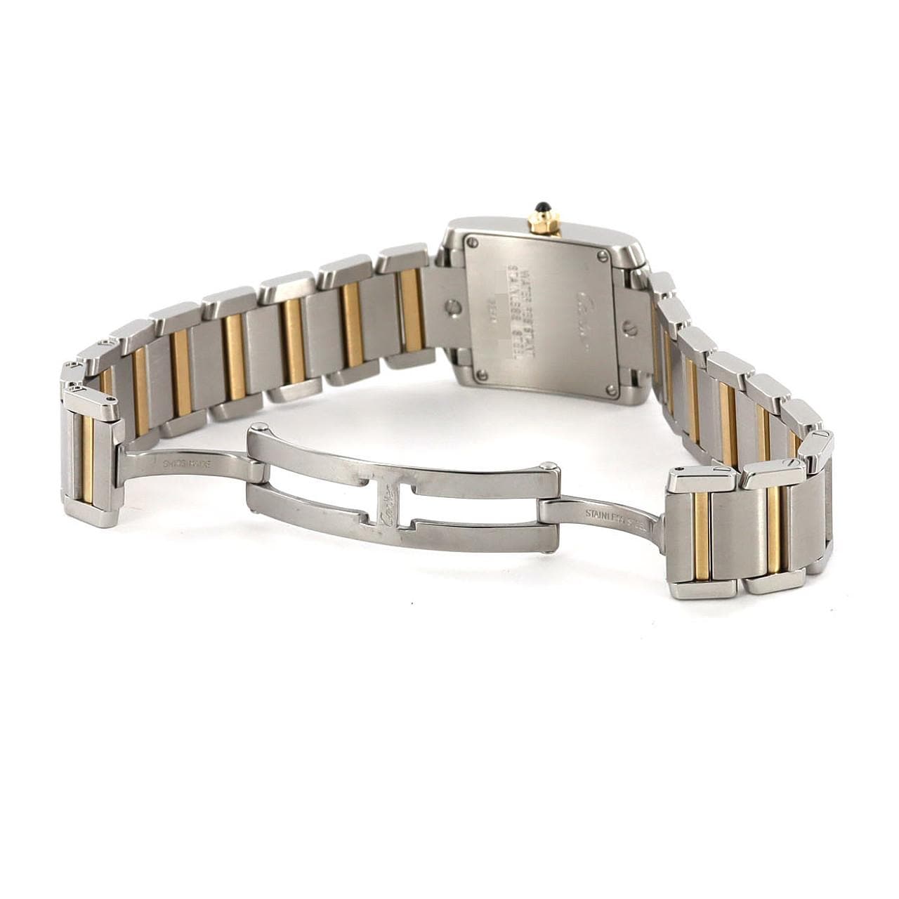 カルティエ タンクフランセーズSM コンビ W51007Q4 SSxYG クォーツ