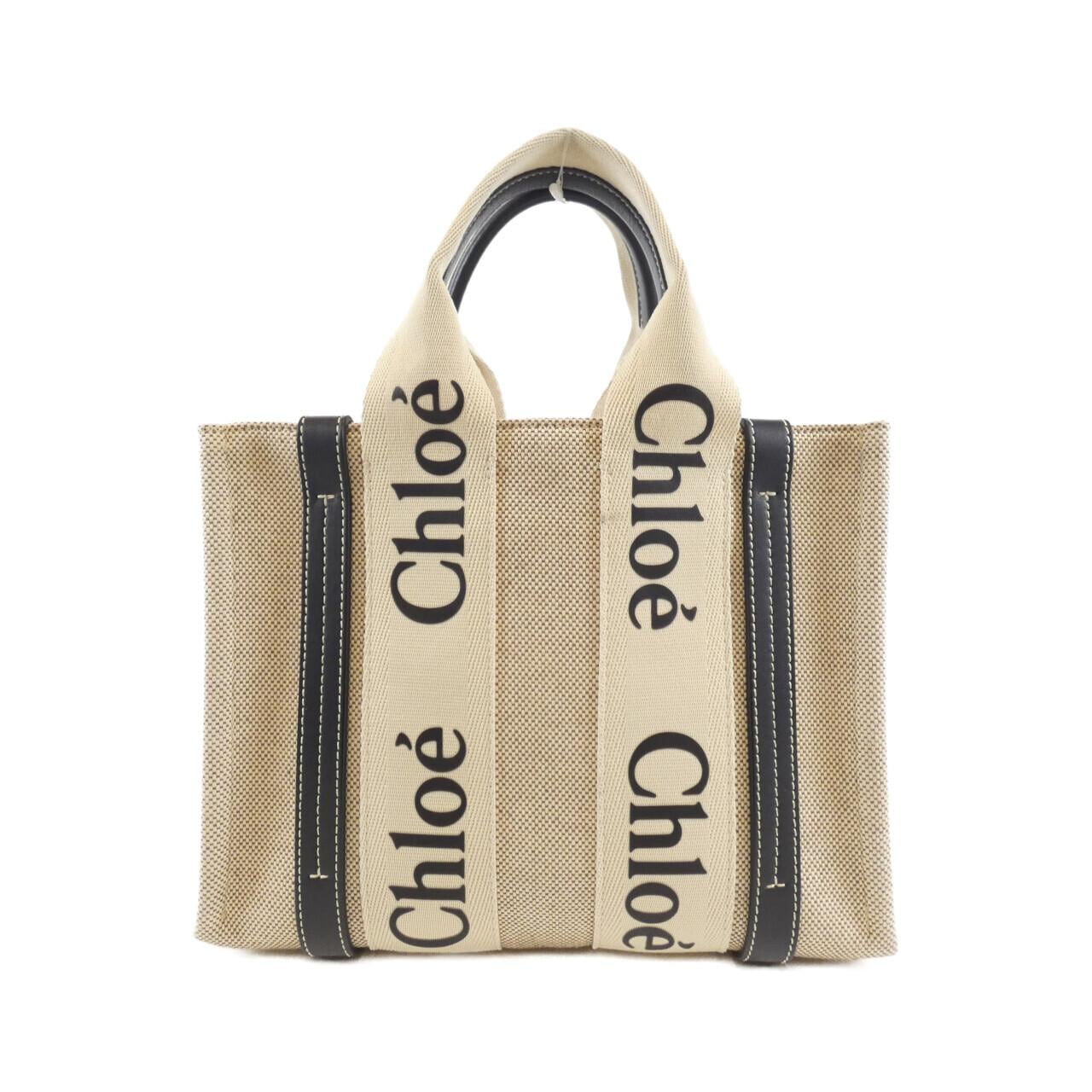 クロエ ウッディ スモール トート CHC21US385 E66 バッグ